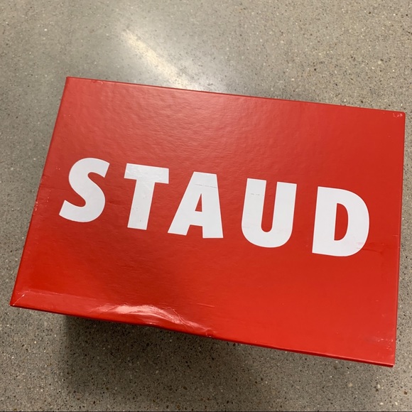 Staud Gita Strappy Sandals Brown Croc Leather Sz 40 NWT - Picture 15 of 15